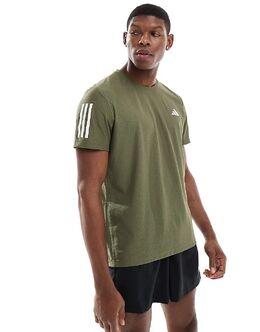 adidas Performance: Футболка цвета хаки 