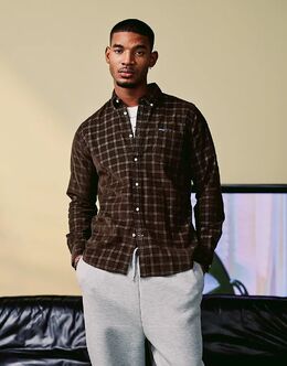 Barbour: Бархатная рубашка 