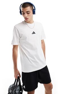 adidas Performance: Белая футболка 