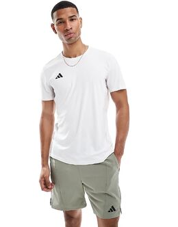adidas Performance: Белая футболка 