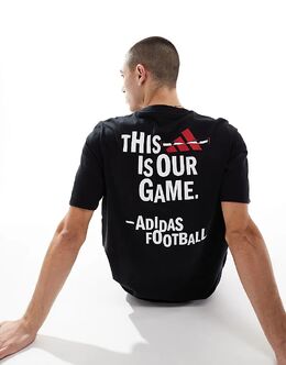 adidas Performance: Футболка с принтом 