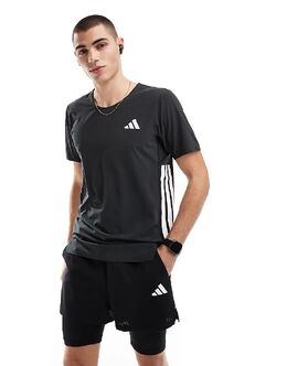 adidas Performance: Чёрная футболка 