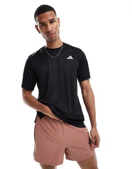adidas Performance: Чёрная футболка 