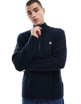 Tommy Jeans: Свитер на молнии 