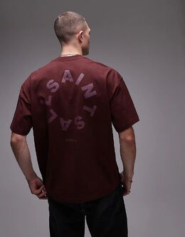 Allsaints: Футболка оверсайз 