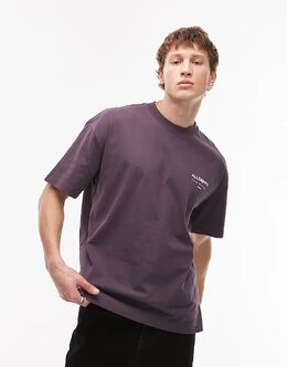 Allsaints: Футболка оверсайз 