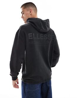 Ellesse: Чёрная толстовка 
