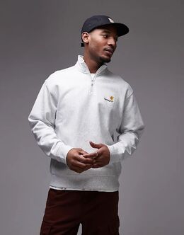 Carhartt WIP: Серый свитшот 