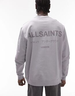 Allsaints: Толстовка оверсайз 