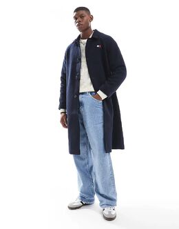 Tommy Jeans: Длинное пальто 