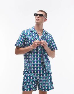 Lacoste: Рубашка с принтом 