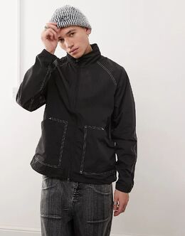 The North Face: Чёрная куртка 