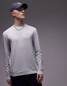 Tommy Hilfiger: Серый свитшот  Essential