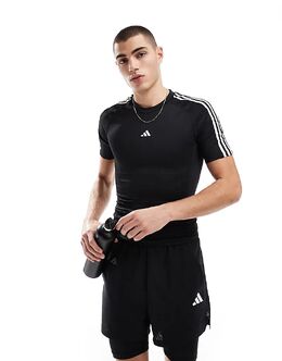 adidas Performance: Чёрная футболка 