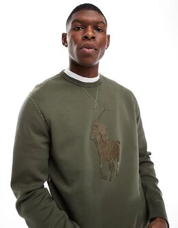 Polo Ralph Lauren: Тёмная толстовка 