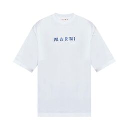 Marni: Белая футболка 
