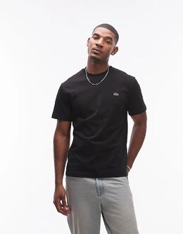 Lacoste: Чёрная футболка 