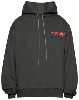Marni: Серая толстовка 