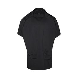 Balenciaga: Чёрная футболка 