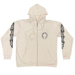 Chrome Hearts: Белая толстовка 