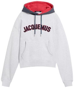 Jacquemus: Серая толстовка 