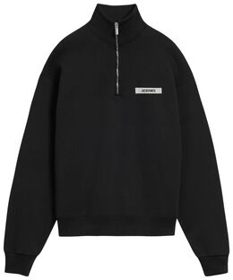 Jacquemus: Чёрная толстовка 