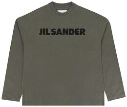 Jil Sander: Футболка с длинным рукавом 