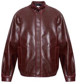 MM6 Maison Margiela: Кожаная куртка 