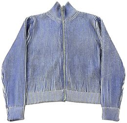MM6 Maison Margiela: Голубой кардиган 