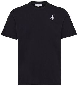 JW Anderson: Футболка  Anchor с вышивкой