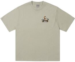 Palace: Серая футболка 
