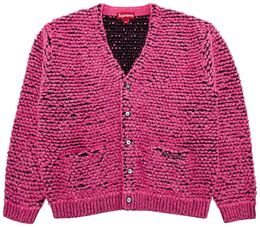 Supreme: Розовый кардиган 
