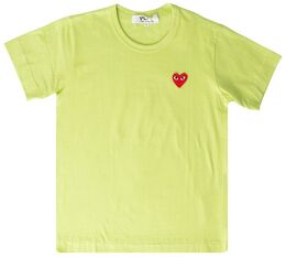 Comme Des Garçons Play: Футболка  Heart с коротким рукавом