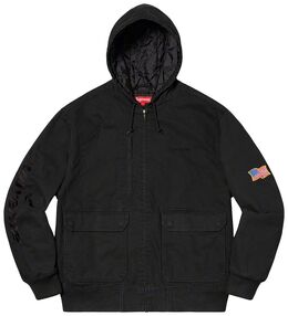 Supreme: Куртка  Work с капюшоном