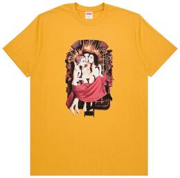 Supreme: Жёлтая футболка 