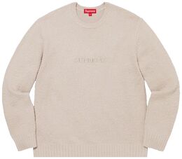 Supreme: Светлый свитер 