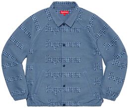 Supreme: Голубая куртка 