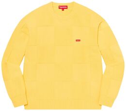 Supreme: Жёлтый свитер 