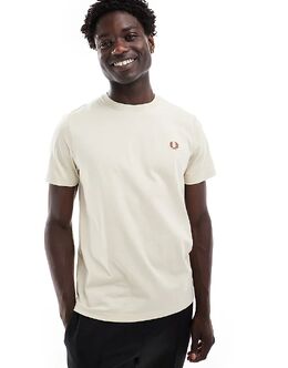 Fred Perry: Белая футболка 