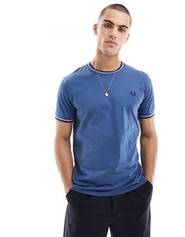 Fred Perry: Синяя футболка 
