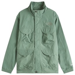 The North Face: Зелёная куртка 