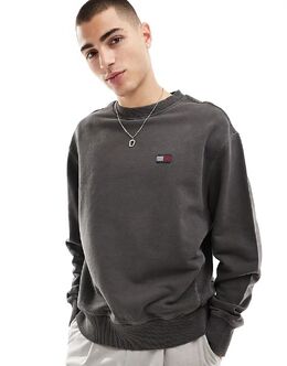 Tommy Jeans: Чёрная толстовка 