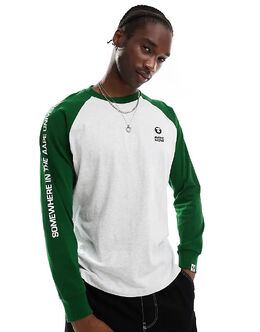 Aape By A Bathing Ape: Футболка с длинным рукавом 