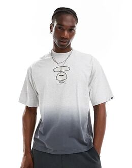Aape By A Bathing Ape: Серая футболка 