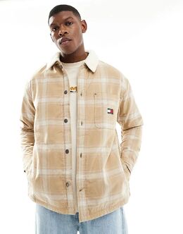 Tommy Jeans: Рубашка  Multi свободного кроя