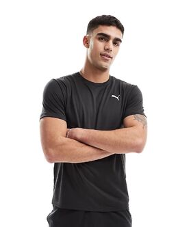 PUMA: Чёрная футболка  Essentials