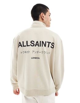 Allsaints: Толстовка на молнии 