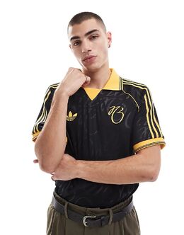 Adidas Originals: Чёрная футболка 