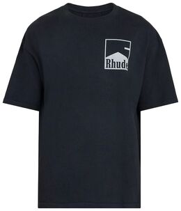 Rhude: Винтажная футболка 