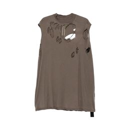 Rick Owens Drkshdw: Серая футболка 